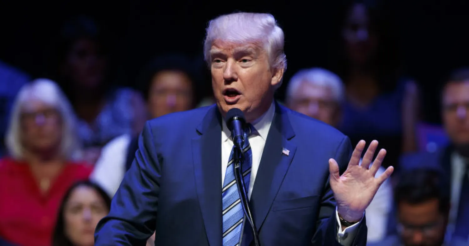 المرشح الجمهوري للبيت الأبيض دونالد ترامب