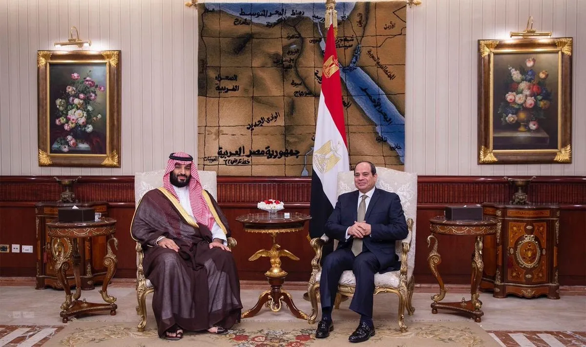 Saudi Crown Prince Kicks off Official Visit to Egypt