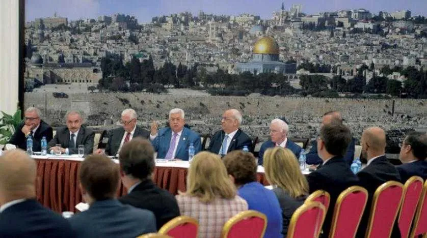 Abbas Stresses to Congressional Delegation his Rejection of US Dictates