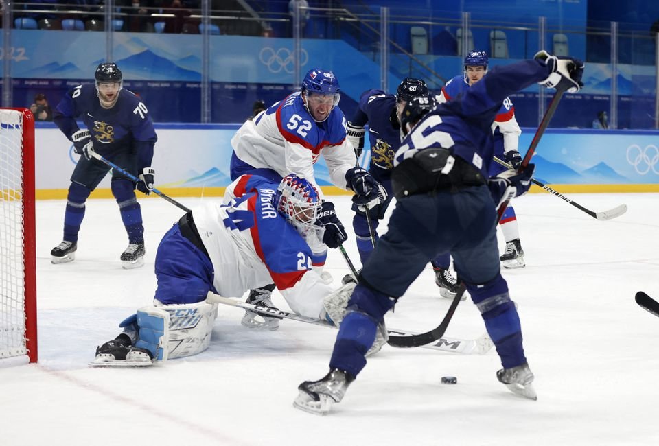Ice HockeyFinland Beat Slovakia to Reach Gold Medal Final