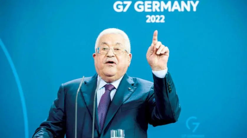 Abbas’s Popularity Increases Following Statements Against Israel in Germany