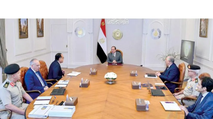 Mısır Cumhurbaşkanı, Nil suyunun kullanımının rasyonalize edildiğini ...