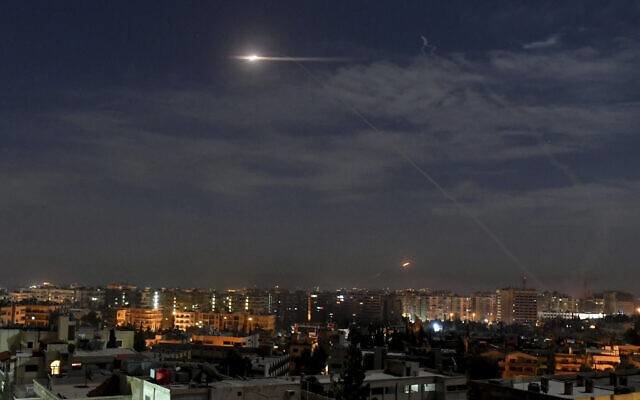 Syria Says Israeli Airstrikes over Southwest Damascus Wounded Soldier and Caused Damage - Vimarsana News