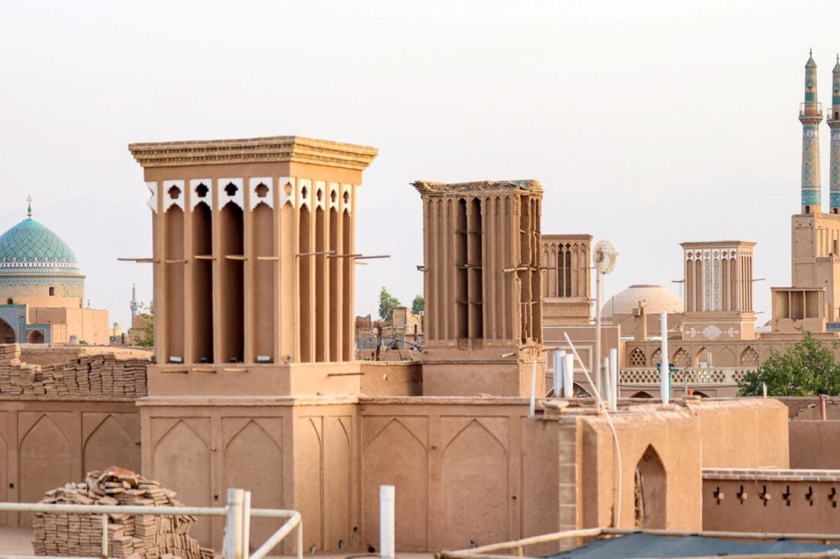 İran'ın tarihi ve doğal serinleme çözümü: "Rüzgar yakalayıcıları"