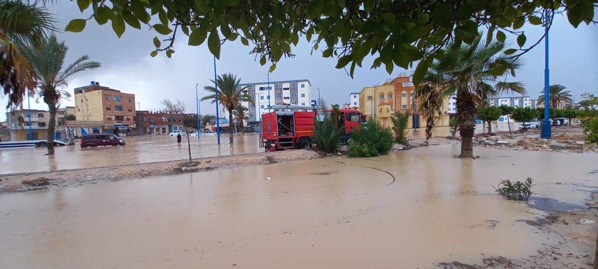 تحرك مصري عاجل لمواجهة سيول على الحدود الليبية تحرك مصري عاجل لمواجهة سيول على الحدود الليبية