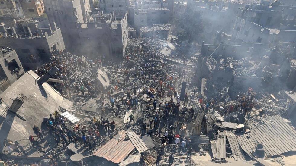 Displaced Gazans Head Back North after Finding South No Safer - Vimarsana News
