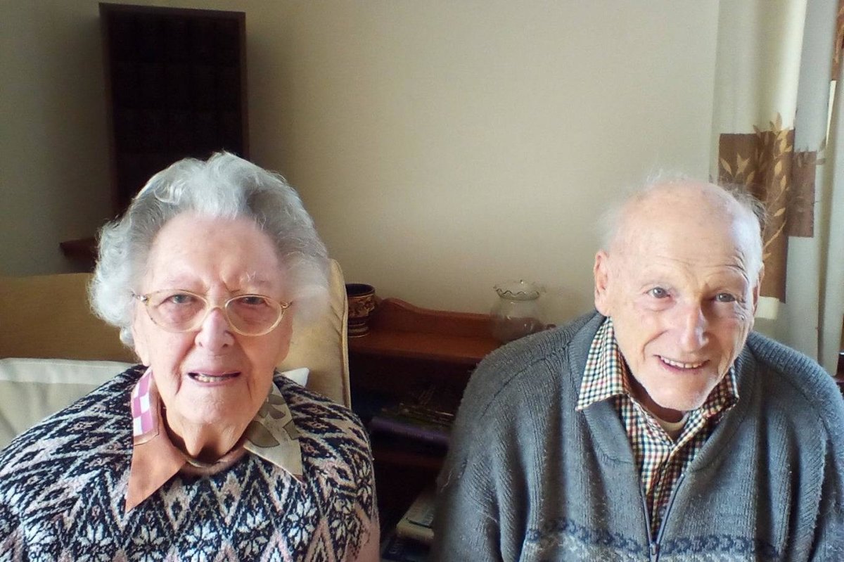 81 yıldır beraber olan çift, uzun ve mutlu evliliğin sırrını verdi