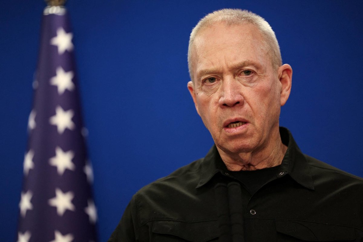 Israeli Defense Minister Yoav Galant s Post War Plan For Gaza Strip 