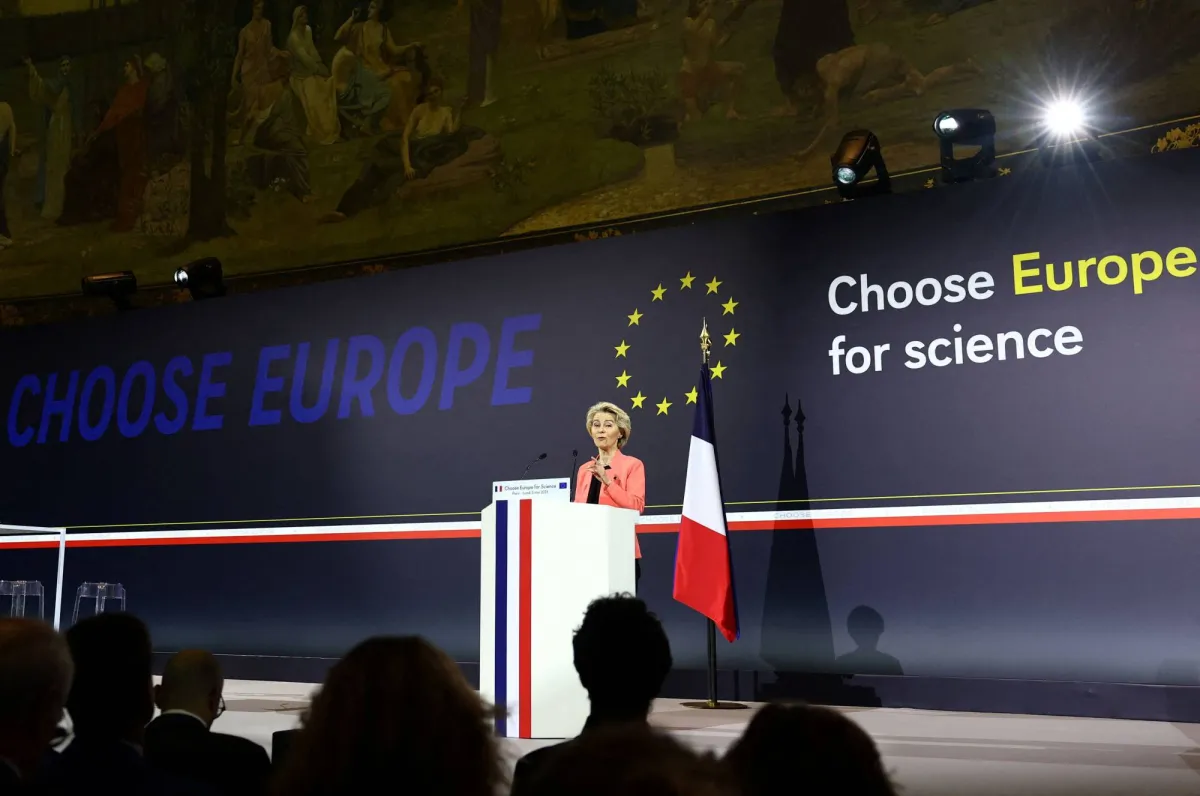 EU's Von der Leyen Announces 500 Mln Euro Package to Lure Top Researchers to Europe