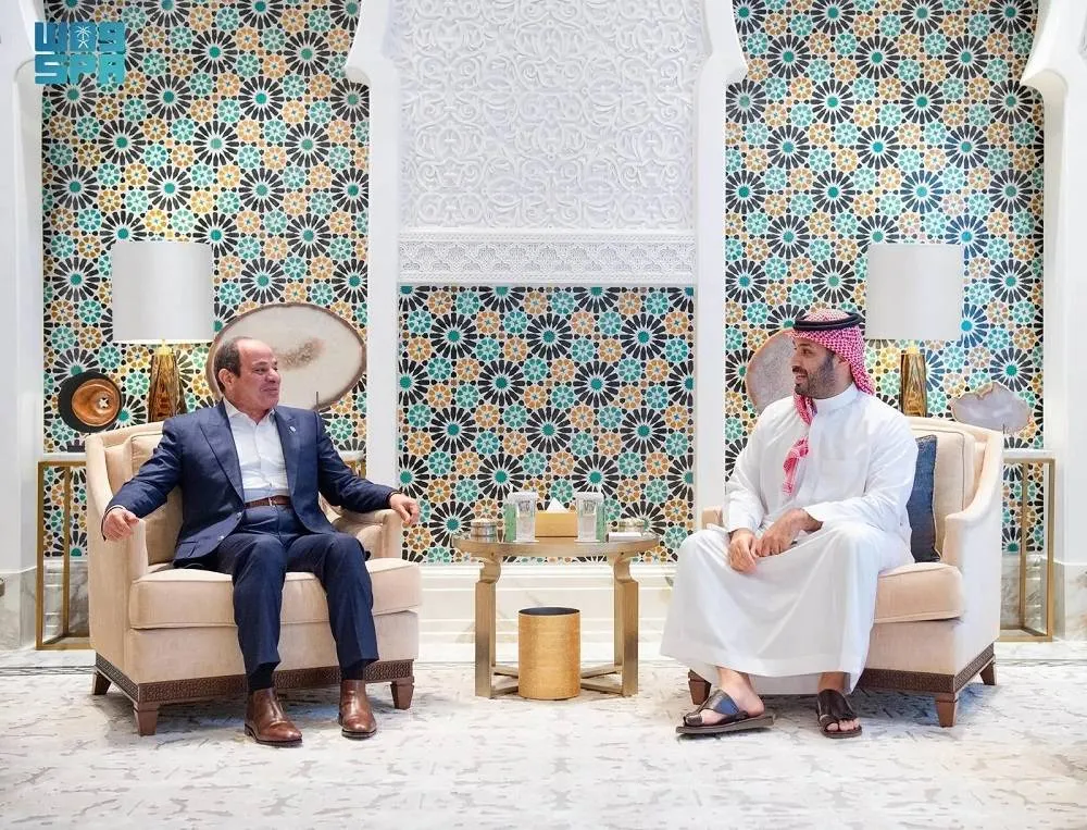 Saudi Crown Prince, Egypt’s Sisi Meet in NEOM to Discuss Bilateral Ties, Regional Developments