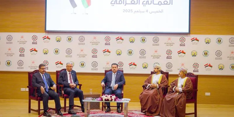 عُمان والعراق يستكشفان فرص الاستثمار والمشروعات المشتركة
التبادل التجاري سجل 779 مليون دولار... والسوداني يَعده «دون مستوى الطموحات»