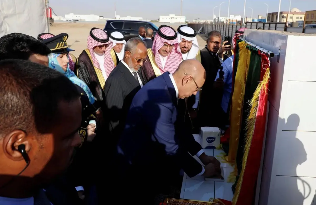 وضع حجر الأساس لمستشفى الملك سلمان في موريتانيا