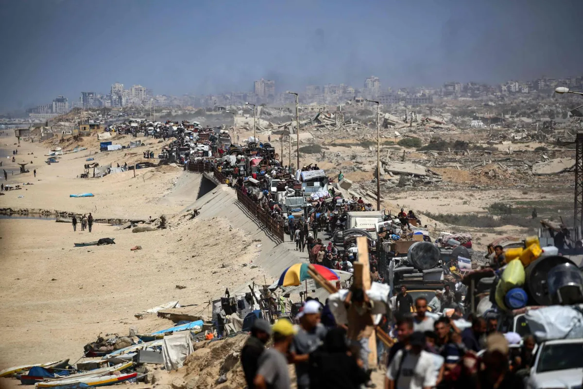 الجيش الإسرائيلي يقدّر عدد النازحين من مدينة غزة بنحو 480 ألفاً