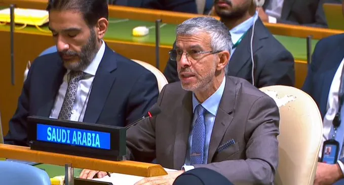 الواصل: رؤية السعودية المستقبلية تدعم جهود إصلاح الأمم المتحدة
قال إن مكانتها بالجمعية العامة ورئاستها «مؤتمر حل الدولتين» تُجسِّدان ريادتها الدبلوماسية