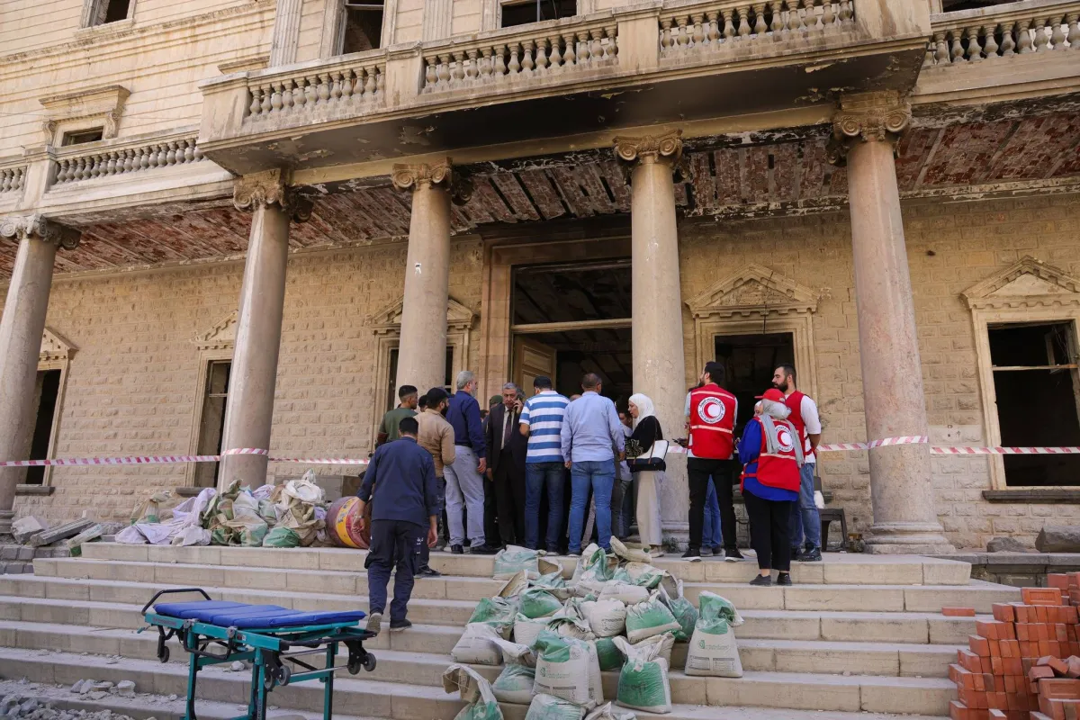 انتهاء أعمال الإنقاذ في مبنى السرايا بدمشق بمقتل 3 عمال وإصابة 5