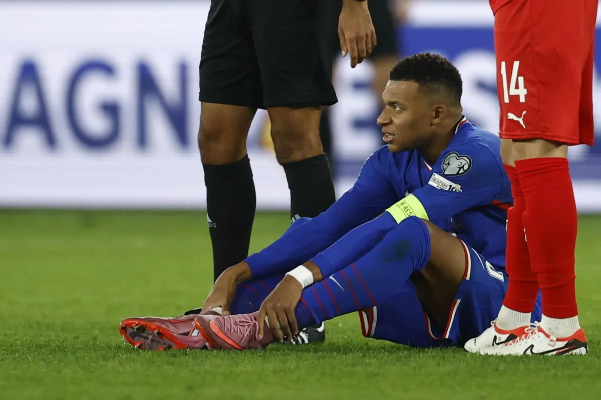 Mbappé to Miss France's World Cup Qualifier vs. Iceland Due to Ankle Injury