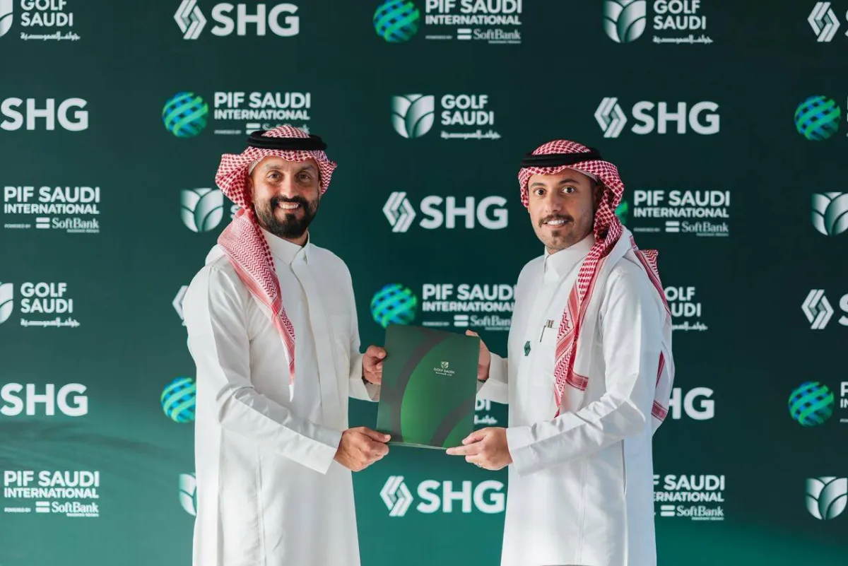 شراكة استراتيجية بين «غولف السعودية» و«إس إتش جي» لرعاية البطولة الدولية 2025