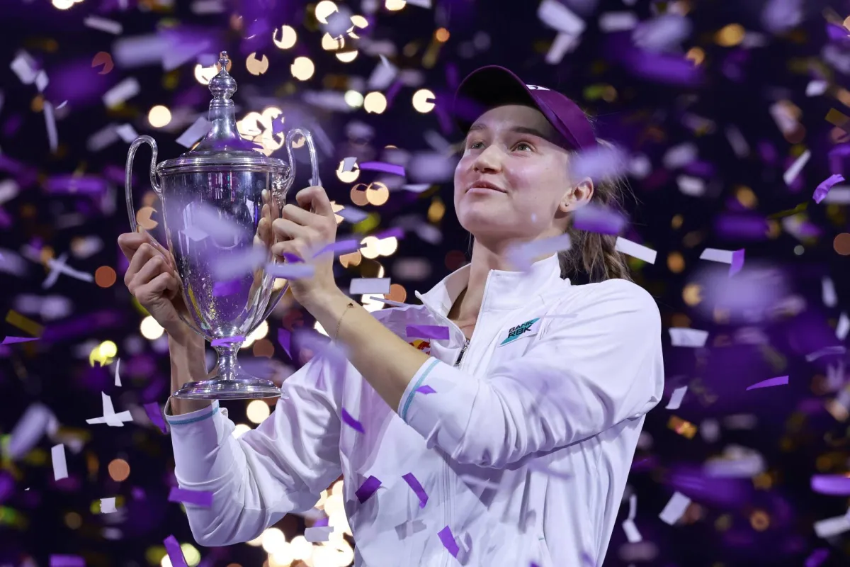 Rybakina Beats No. 1-ranked Sabalenka to Win WTA Finals in Riyadh