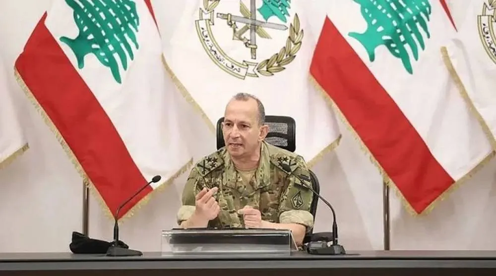 Lebanon’s Army Commander Postpones US Visit amid American, Israeli Pressure 