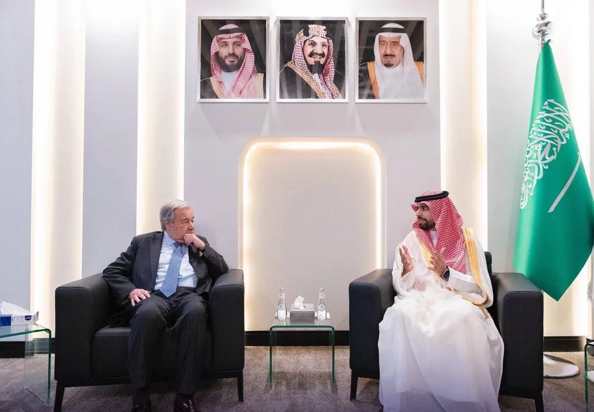 الأمين العام الأمم المتحدة يشيد بما حققته السعودية من تقدم نوعي في مجال الحكومة الرقمية 