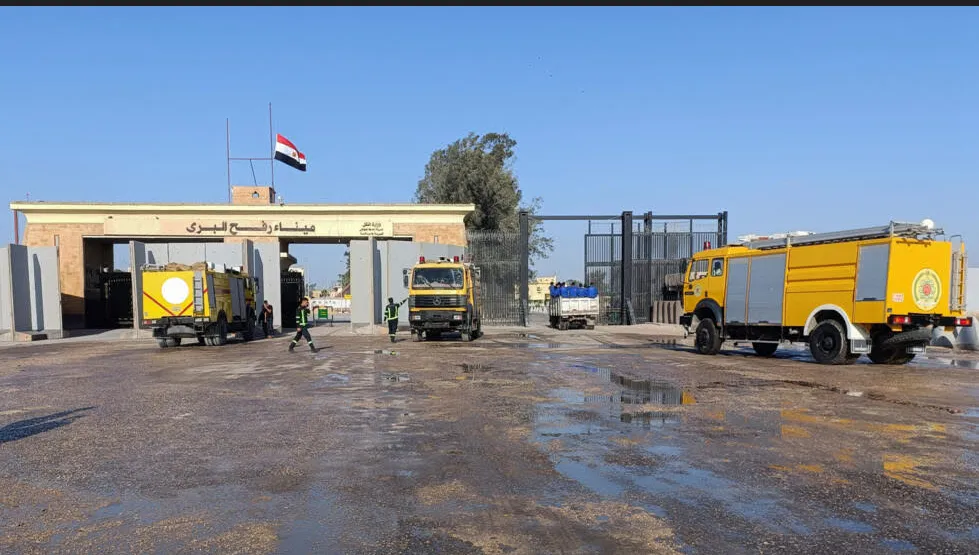 عاجل | مصادر فلسطينية تقول لـ«الشرق الأوسط» إن المفاوضات حول إعادة فتح معبر رفح مستمرة، لكن المشكلة هي في آلية إعادة فتحه #خاص_الشرق_الأوسط 