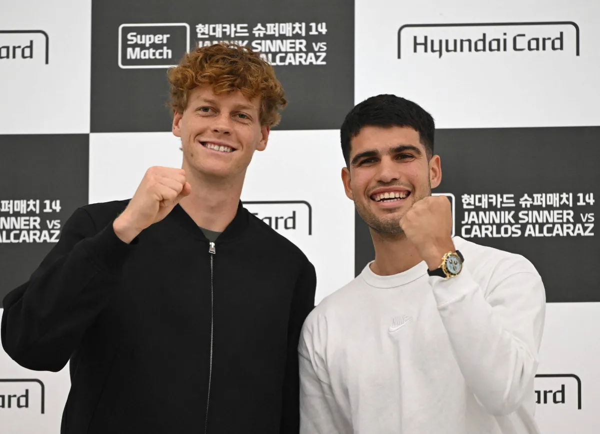 ألكاراس وسينر يخوضان مباراة استعراضية في كوريا 