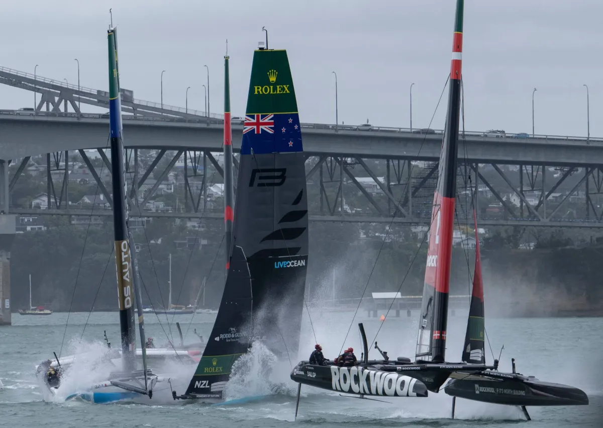2 Sailors Injured after Crash between New Zealand, France at SailGP Race