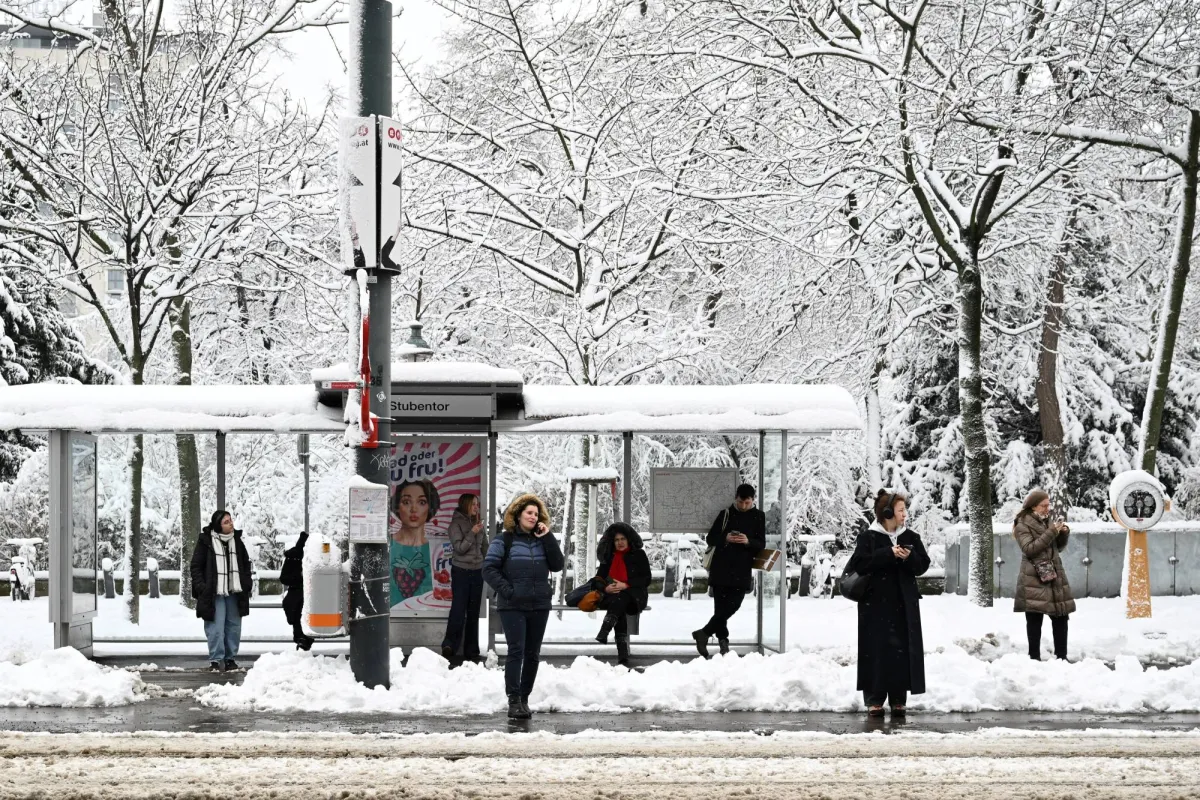 Snowstorm Paralyzes Vienna Airport