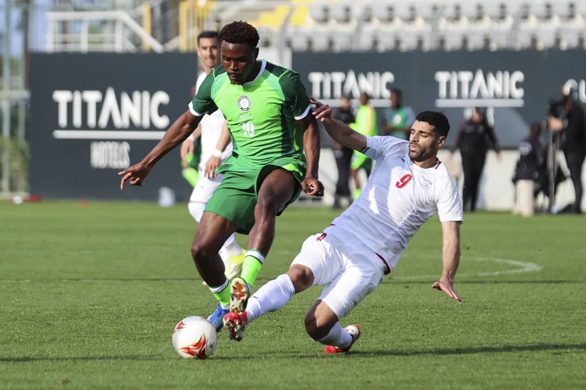 فاز المنتخب النيجيري على نظيره الإيراني بنتيجة 2-1، في تجربة ودية بمدينة أنطاليا التركية تجهّز المنتخبين للاستحقاقات المقبلة 