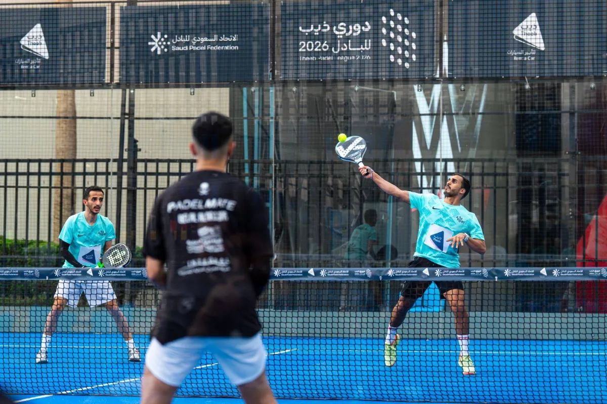 انطلاق نهائيات دوري البادل السعودي في الرياض