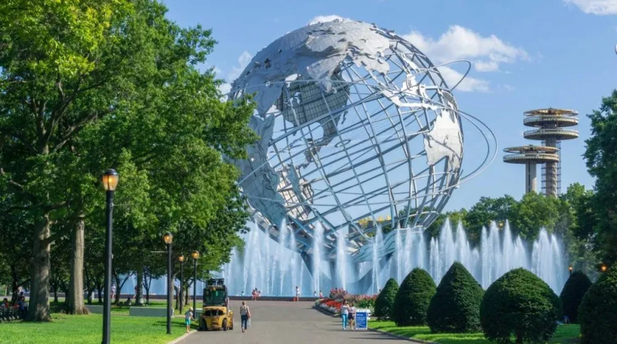 ملعب أميركا المفتوحة للتنس يحتضن واحدة من أكبر مناطق مشجعي المونديال