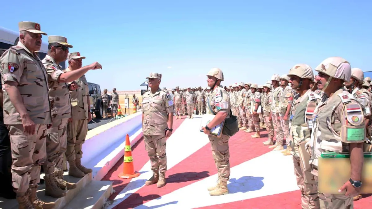 مناورة عسكرية مصرية تثير «غضباً وقلقاً» في إسرائيل