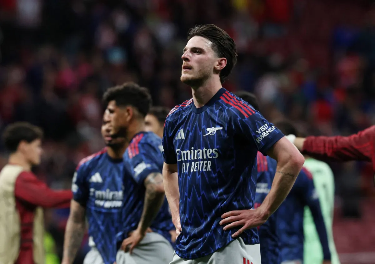 رايس ينتقد إلغاء «ركلة جزاء واضحة» لآرسنال أمام أتلتيكو