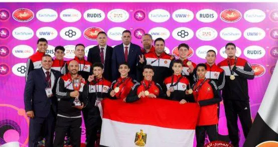مصر تتوّج ببطولة أفريقيا في المصارعة الرومانية
