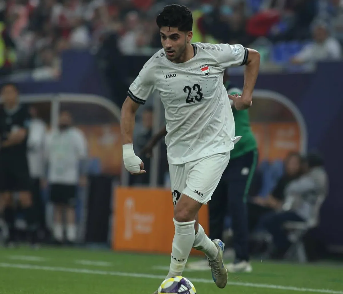 مكنزي يحل مكان أحمد يحيى المصاب في تشكيلة العراق لكأس العالم