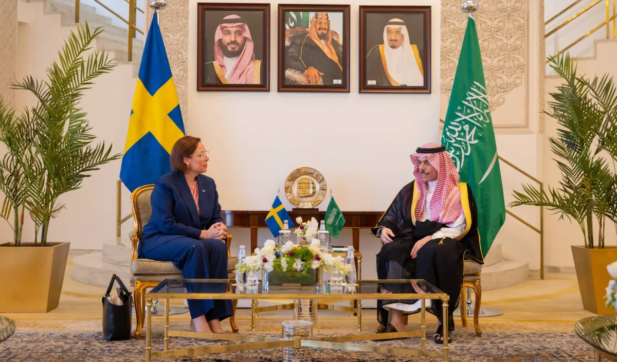 Saudi, Swedish FMs Stress Importance of Intensifying Int’l Efforts to End Regional Escalation