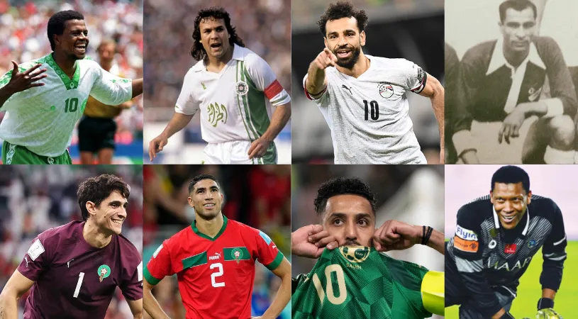 نجوم عرب حلّقوا بكرة القدم وحفروا أسماءهم في تاريخ كأس العالم