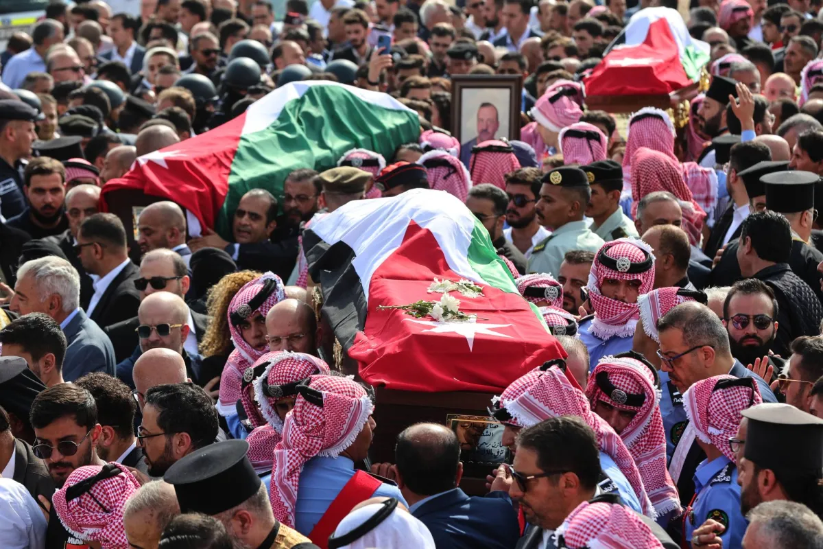 تشييع أردني حاشد لضحايا هجوم الكنيسة