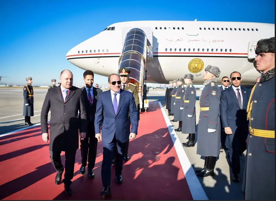 الرئيس المصري: العلاقات مع روسيا تنمو بوتيرة متسارعة