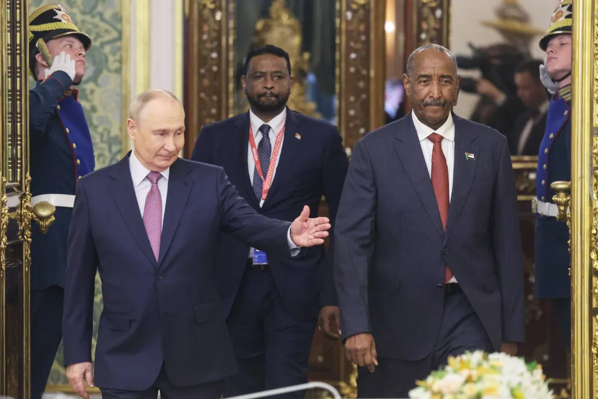 بوتين يعرض مساعدة البرهان لإنهاء حرب السودان