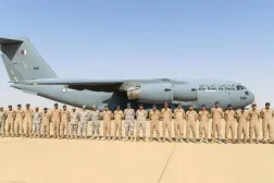 The exercise is scheduled to run for two weeks, featuring ground troops from eight countries alongside the Royal Saudi Air Force. SPA