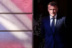 French President Emmanuel Macron looks on before a meeting with New Caledonia's elected officials and state representatives at the Elysee Palace in Paris, France, 12 July 2025.  EPA/TOM NICHOLSON / POOL  MAXPPP OUT