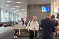 Suudi Arabistan vatandaşı Hamidan et-Turki'nin uçağa binmeden önce çekilen ve sosyal medya kullanıcıları tarafından paylaşılan fotoğrafı
