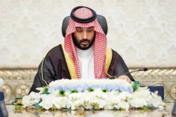Prince Mohammed bin Salman, Crown Prince and Prime Minister, chairs the cabinet meeting in NEOM on Tuesday. (SPA)