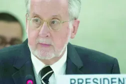 Suriye Bağımsız Uluslararası Soruşturma Komisyonu Başkanı Paulo Sérgio Pinheiro (Birleşmiş Milletler)
