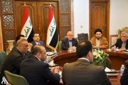 Koordinasyon Çerçevesi güçlerinin daha önceki toplantısından bir kare (Irak Haber Ajansı)