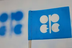 Bakü'de düzenlenen Birleşmiş Milletler İklim Değişikliği Konferansı sırasında Petrol İhraç Eden Ülkeler Örgütü'nün logosu (Reuters)