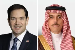 Suudi Arabistan Dışişleri Bakanı Prens Faysal bin Ferhan ve Amerikalı mevkidaşı Marco Rubio (Şarku'l Avsat)
