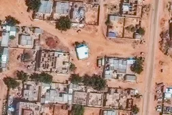 Hızlı Destek Kuvvetleri'nin (HDK) saldırısının ardından el-Faşir'deki ‘toplu mezarların’ uydu görüntüleri (AP)