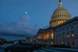 Investors have been boosted by reports US lawmakers have reached a deal to end the record government shutdown. Anna Rose Layden / GETTY IMAGES NORTH AMERICA/AFP
